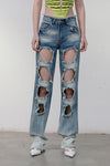 RUI Ripped Jeans RSS23WV10 Blue denim denim blue